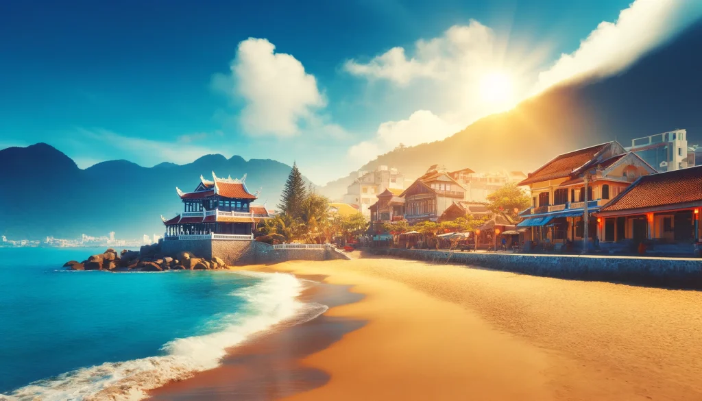 Beach towns in Vietnam